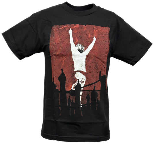 Daniel Bryan Yes Revolution WWE Authentic Mens Red T-shirt by EWS | Extreme Wrestling Shirts