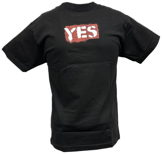 Daniel Bryan Yes Revolution WWE Authentic Mens Red T-shirt by EWS | Extreme Wrestling Shirts