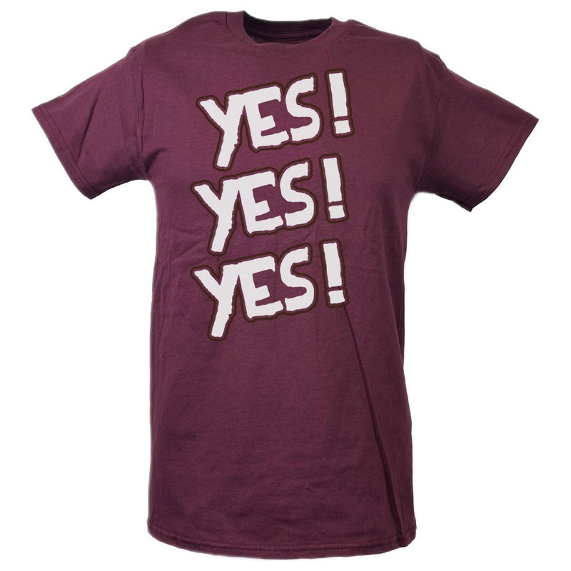 Load image into Gallery viewer, Daniel Bryan Yes Yes Yes Mens Red T-shirt Sports Mem, Cards &amp; Fan Shop &gt; Fan Apparel &amp; Souvenirs &gt; Wrestling by EWS | Extreme Wrestling Shirts
