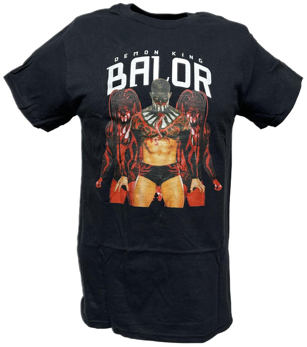 Demon King Finn Balor Mens Black T-shirt by WWE | Extreme Wrestling Shirts