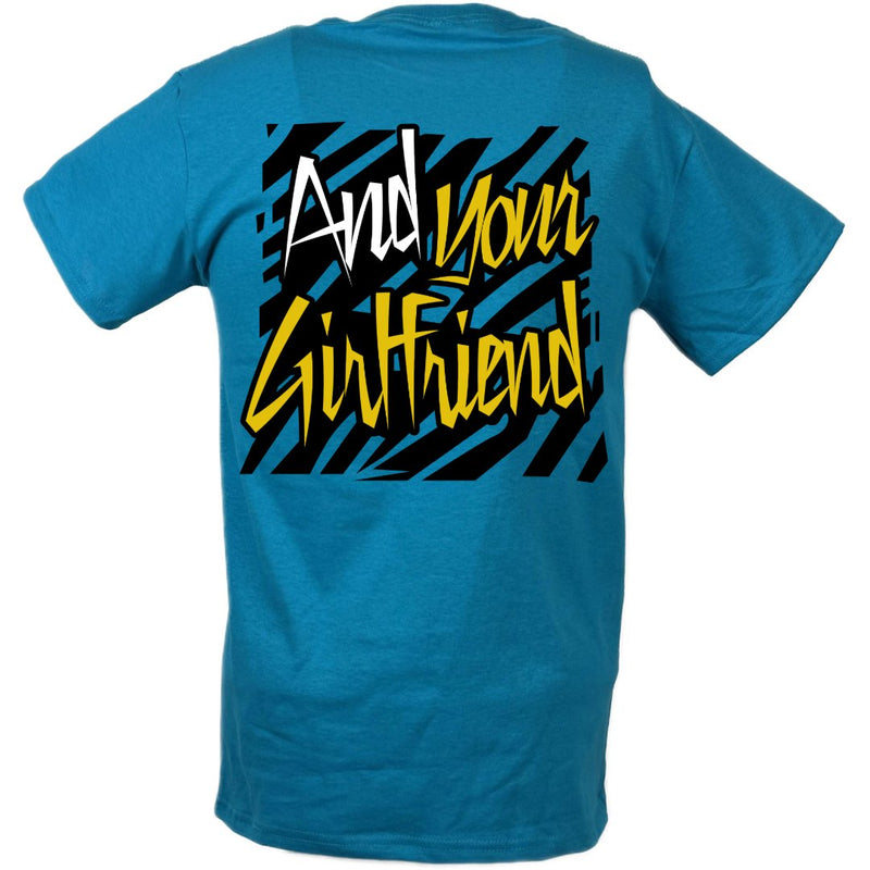 Load image into Gallery viewer, Dolph Ziggler Blue Stealing the Show And Your Girlfriend Mens T-shirt Sports Mem, Cards &amp; Fan Shop &gt; Fan Apparel &amp; Souvenirs &gt; Wrestling by EWS | Extreme Wrestling Shirts
