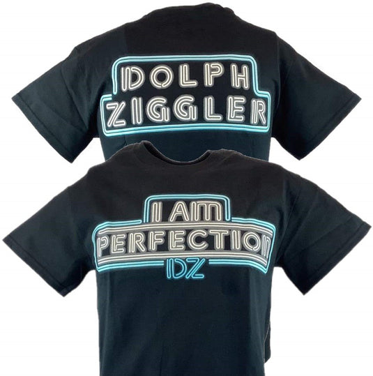 Dolph Ziggler I Am Perfection Mens Black T-shirt Sports Mem, Cards & Fan Shop > Fan Apparel & Souvenirs > Wrestling by EWS | Extreme Wrestling Shirts