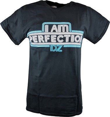 Load image into Gallery viewer, Dolph Ziggler I Am Perfection Mens Black T-shirt Sports Mem, Cards &amp; Fan Shop &gt; Fan Apparel &amp; Souvenirs &gt; Wrestling by EWS | Extreme Wrestling Shirts
