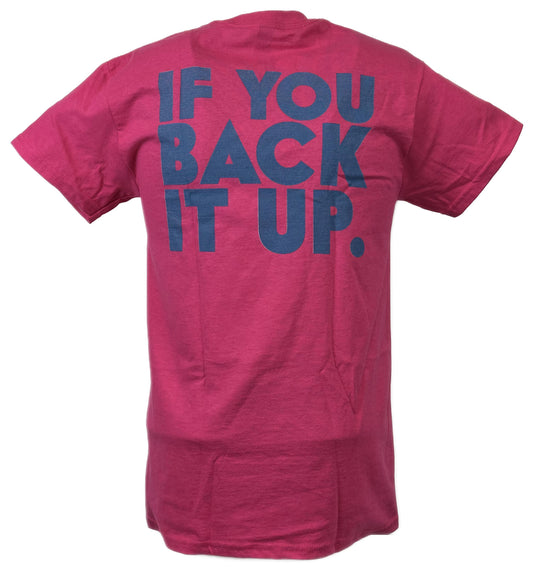 Dolph Ziggler Pink Show Off Back It Up Mens T-shirt Sports Mem, Cards & Fan Shop > Fan Apparel & Souvenirs > Wrestling by EWS | Extreme Wrestling Shirts