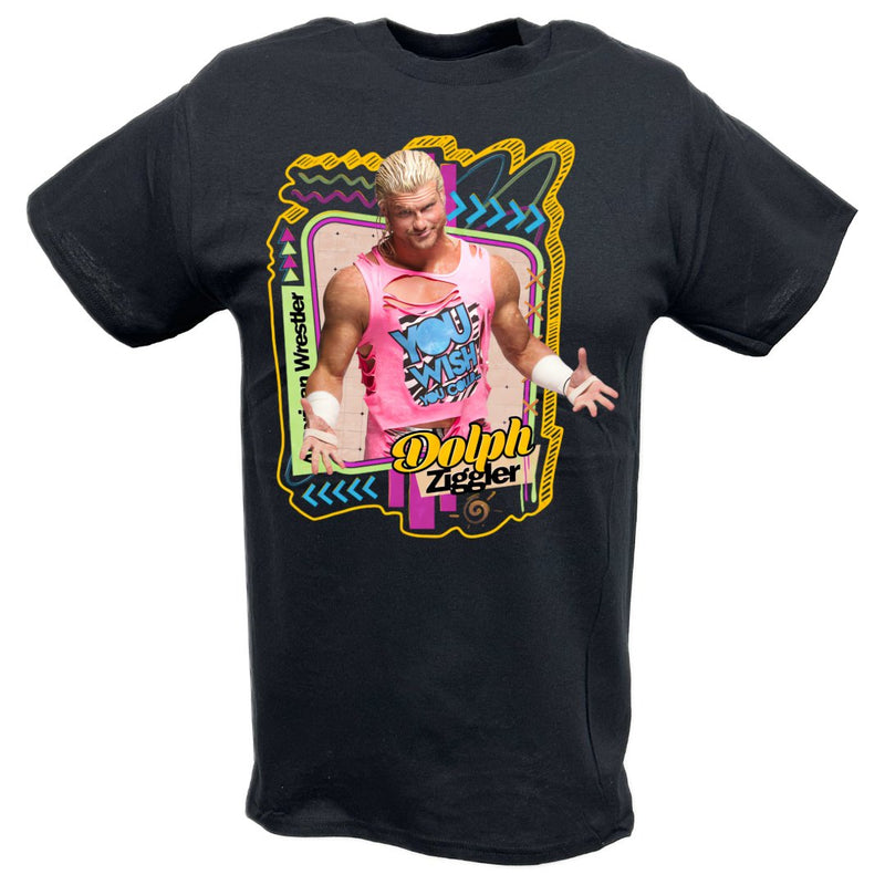Load image into Gallery viewer, Dolph Ziggler You Wish Black T-shirt by EWS | Extreme Wrestling Shirts
