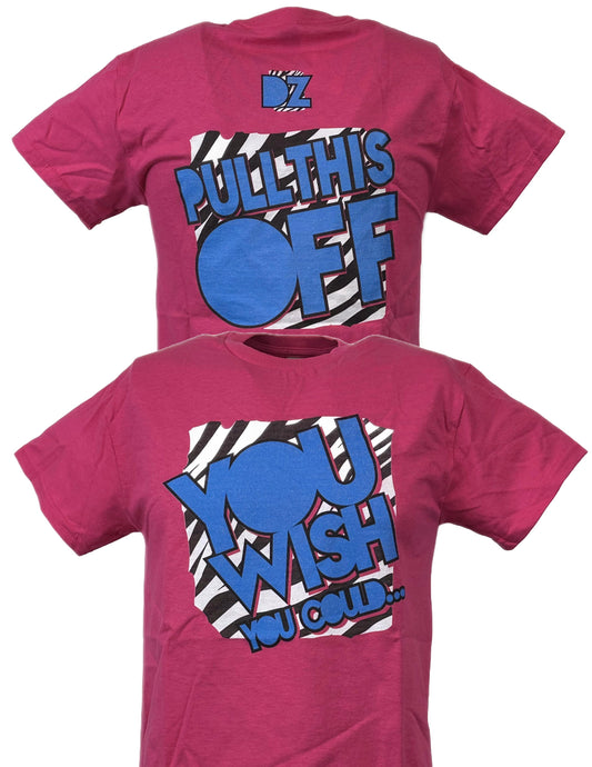 Dolph Ziggler You Wish You Could Pull This Off Mens Pink T-shirt Sports Mem, Cards & Fan Shop > Fan Apparel & Souvenirs > Wrestling by EWS | Extreme Wrestling Shirts