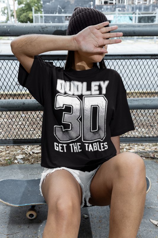 Load image into Gallery viewer, Dudley 3D Get the Table T-shirt by EWS | Extreme Wrestling Shirts
