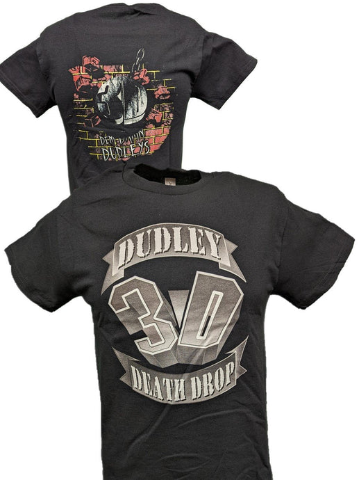 Dudley Boys Bubba Ray D-Von 3D Death Drop Mens T-shirt by EWS | Extreme Wrestling Shirts