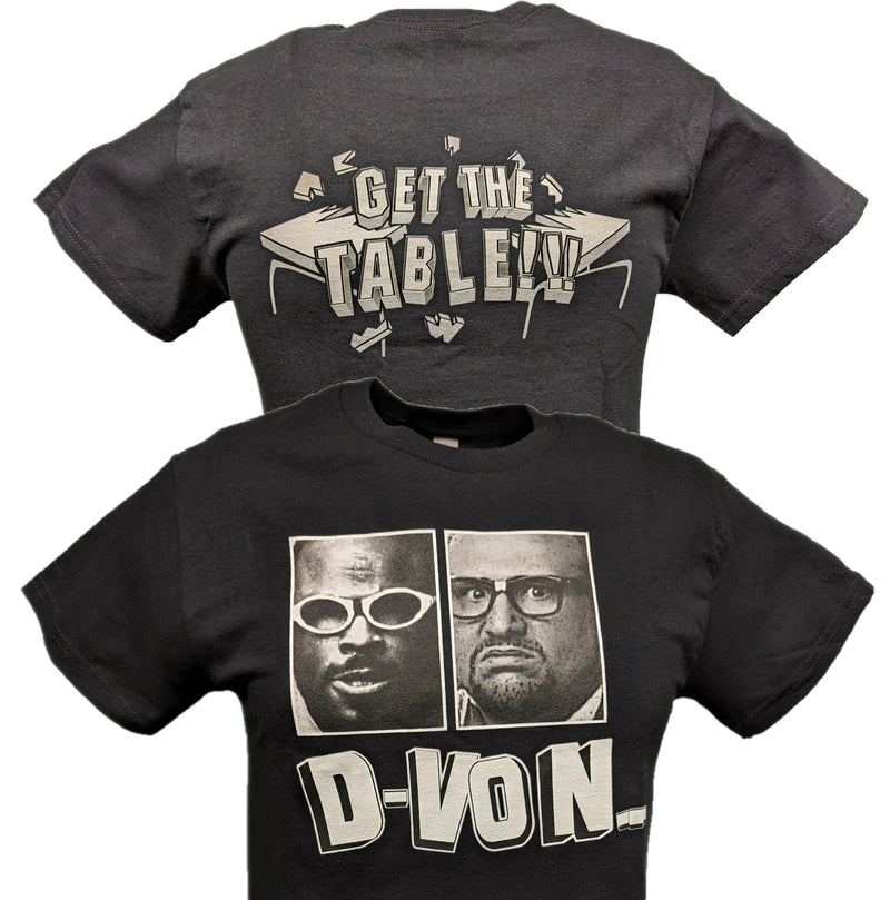 Load image into Gallery viewer, Dudley Boys D-von Bubba Ray Get the Tables T-shirt by EWS | Extreme Wrestling Shirts
