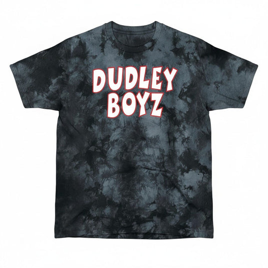 Dudley Boyz D-Von Bubba Ray 3D Death Drop Tie Dye T-shirt by EWS | Extreme Wrestling Shirts