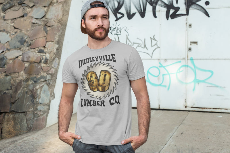 Load image into Gallery viewer, Dudleyville Lumber Company Dudley Boyz We Got Wood T-shirt by EWS | Extreme Wrestling Shirts
