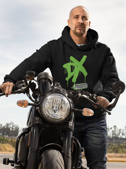 DX D-Generation X 2008 Reunion Tour Black Pullover Hoody by EWS | Extreme Wrestling Shirts