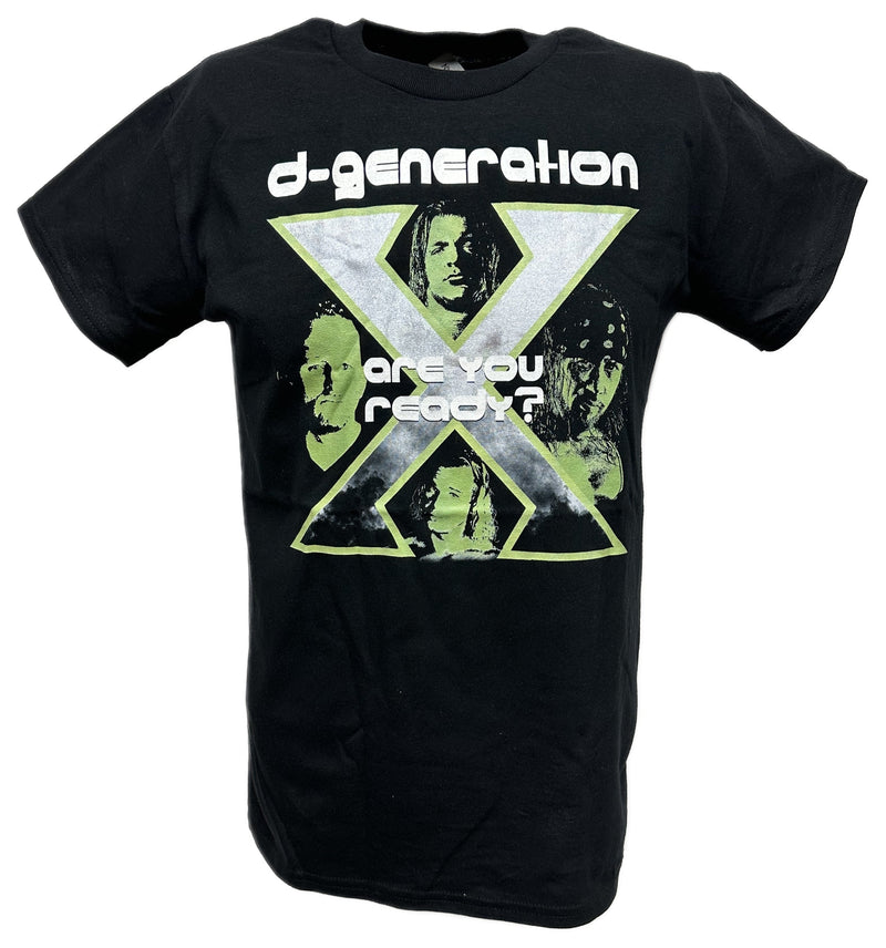 Load image into Gallery viewer, DX D-Generation X Are You Ready T-shirt by EWS | Extreme Wrestling Shirts
