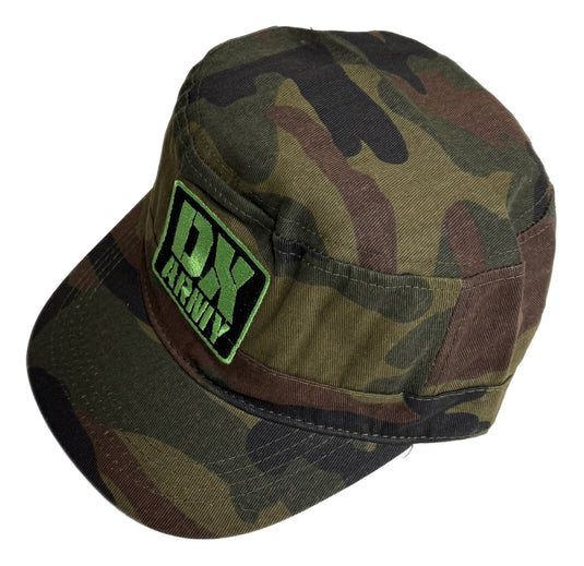 DX D-Generation X Army Cadet Camo hat by EWS | Extreme Wrestling Shirts