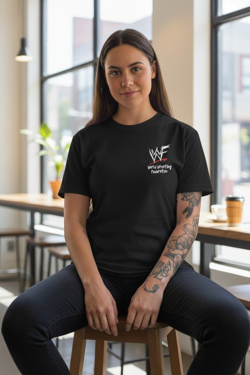 Load image into Gallery viewer, DX D-Generation X Red Chop WWF T-shirt by EWS | Extreme Wrestling Shirts
