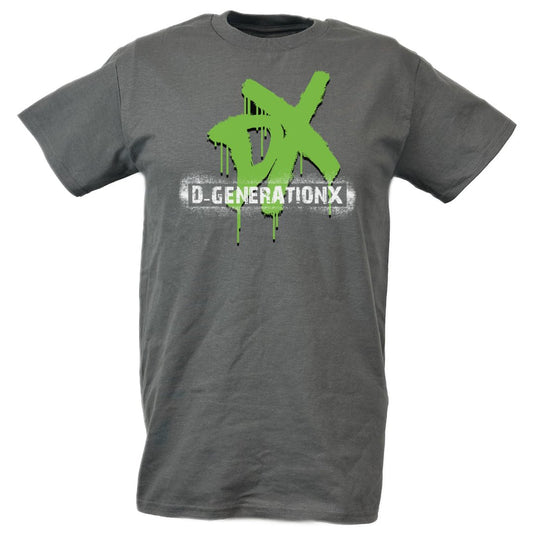 DX D-Generation X Suck It Mens Gray T-shirt by EWS | Extreme Wrestling Shirts