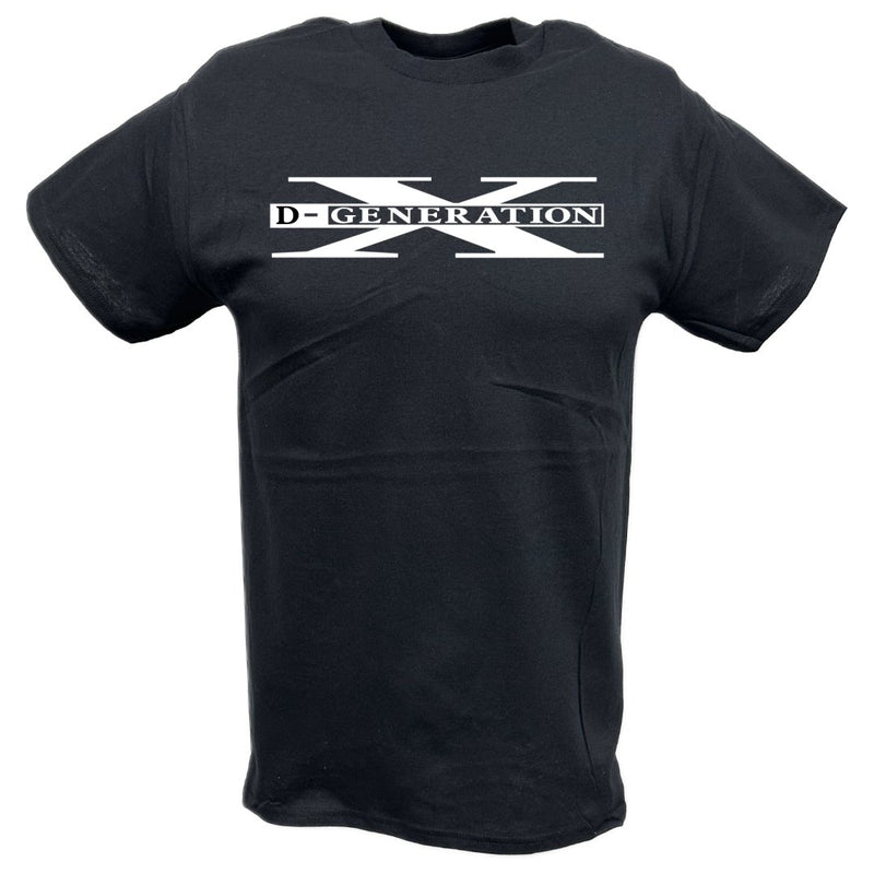 Load image into Gallery viewer, DX D-Generation X Two Words Classic Logo Black T-shirt Sports Mem, Cards &amp; Fan Shop &gt; Fan Apparel &amp; Souvenirs &gt; Wrestling by EWS | Extreme Wrestling Shirts

