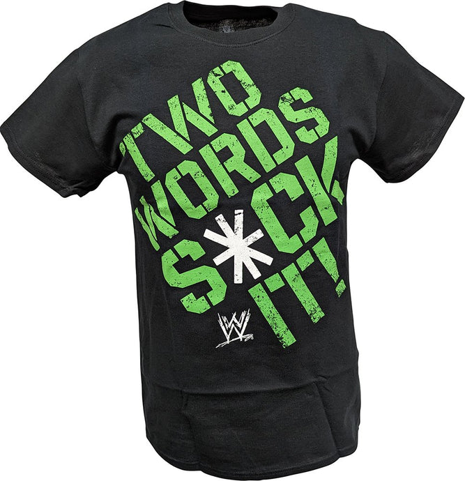 DX D-Generation X Two Words Suck It WWE Mens T-shirt Sports Mem, Cards & Fan Shop > Fan Apparel & Souvenirs > Wrestling by Freeze | Extreme Wrestling Shirts