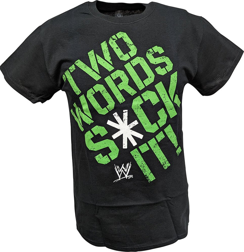 Load image into Gallery viewer, DX D-Generation X Two Words Suck It WWE Mens T-shirt Sports Mem, Cards &amp; Fan Shop &gt; Fan Apparel &amp; Souvenirs &gt; Wrestling by Freeze | Extreme Wrestling Shirts
