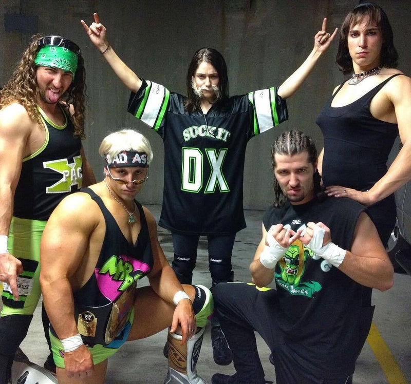 Load image into Gallery viewer, DX D-Generation X WWE Jersey Shirt Sports Mem, Cards &amp; Fan Shop &gt; Fan Apparel &amp; Souvenirs &gt; Wrestling by EWS | Extreme Wrestling Shirts
