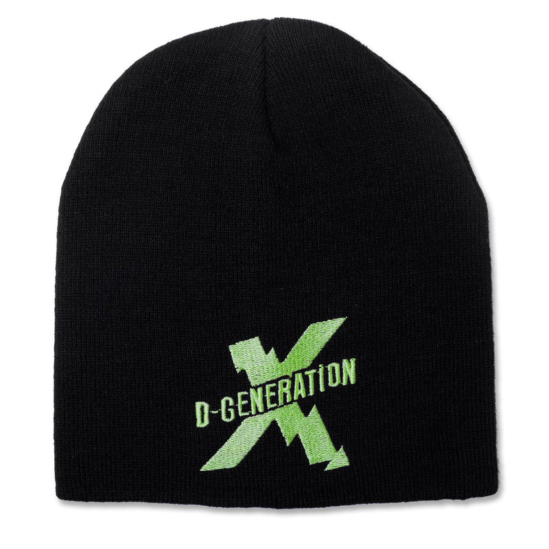 Load image into Gallery viewer, DX Shock Embroidered Logo D-Generation Beanie Cap Hat WWE Sports Mem, Cards &amp; Fan Shop &gt; Fan Apparel &amp; Souvenirs &gt; Wrestling by Extreme Wrestling Shirts | Extreme Wrestling Shirts
