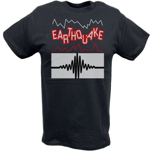 Earthquake Natural Disasters Pro Wrestler John Tenta T-shirt by EWS | Extreme Wrestling Shirts