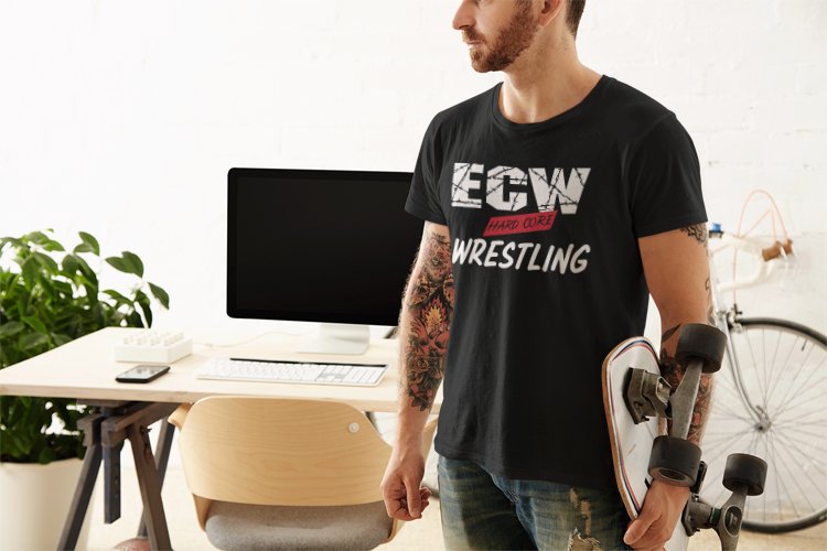 Load image into Gallery viewer, ECW Hardcore Wrestling It&#39;s Not For Everyone T-shirt by EWS | Extreme Wrestling Shirts
