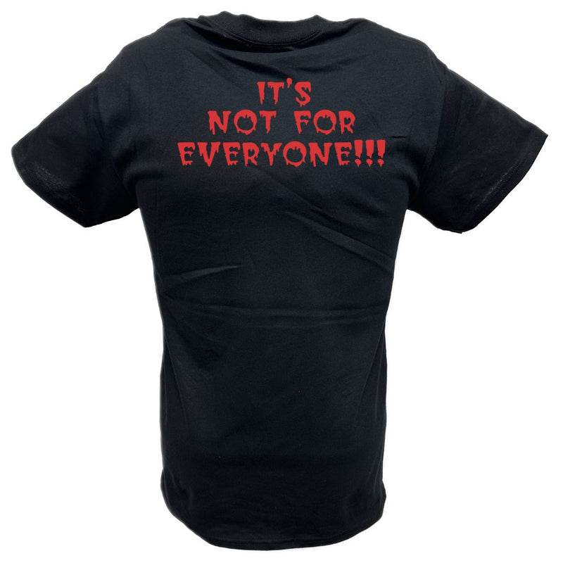 Load image into Gallery viewer, ECW Hardcore Wrestling It&#39;s Not For Everyone T-shirt by EWS | Extreme Wrestling Shirts
