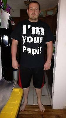 Load image into Gallery viewer, Eddie Guerrero I&#39;m Your Papi Latino Heat Mens Black T-shirt Sports Mem, Cards &amp; Fan Shop &gt; Fan Apparel &amp; Souvenirs &gt; Wrestling by EWS | Extreme Wrestling Shirts
