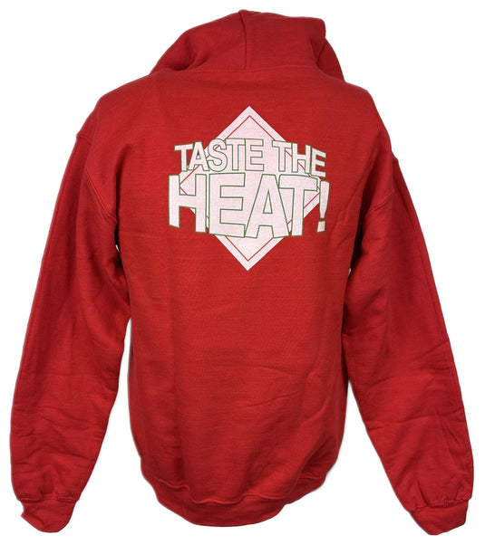 Eddie Guerrero Latino Heat Red Pullover Hoody Sweatshirt by EWS | Extreme Wrestling Shirts