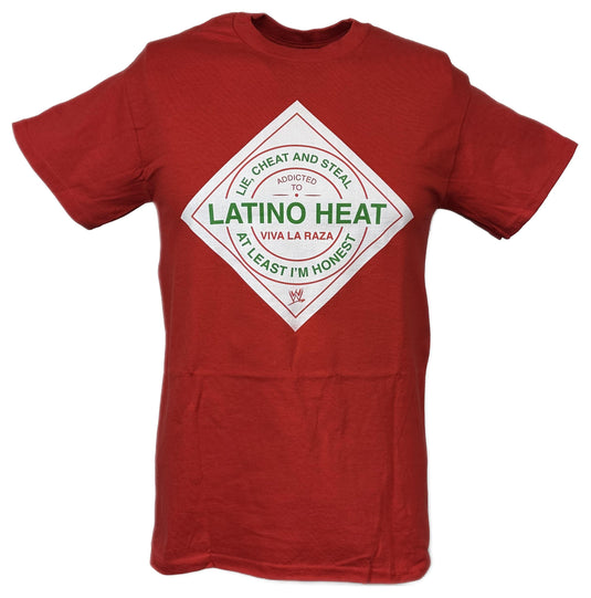 Eddie Guerrero Latino Heat Red T-shirt by EWS | Extreme Wrestling Shirts