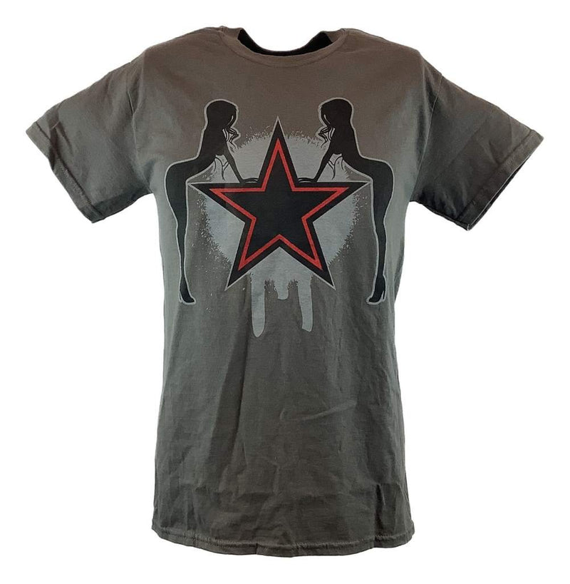 Load image into Gallery viewer, Edge Rated R Superstar Easy Being Sleazy Grey Mens T-shirt Sports Mem, Cards &amp; Fan Shop &gt; Fan Apparel &amp; Souvenirs &gt; Wrestling by EWS | Extreme Wrestling Shirts
