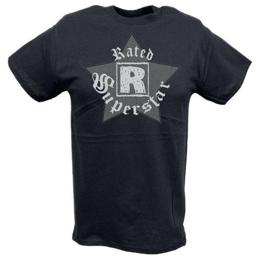 Edge Rated R Superstar Logo Mens Black T-shirt Sports Mem, Cards & Fan Shop > Fan Apparel & Souvenirs > Wrestling by Hybrid Tees | Extreme Wrestling Shirts