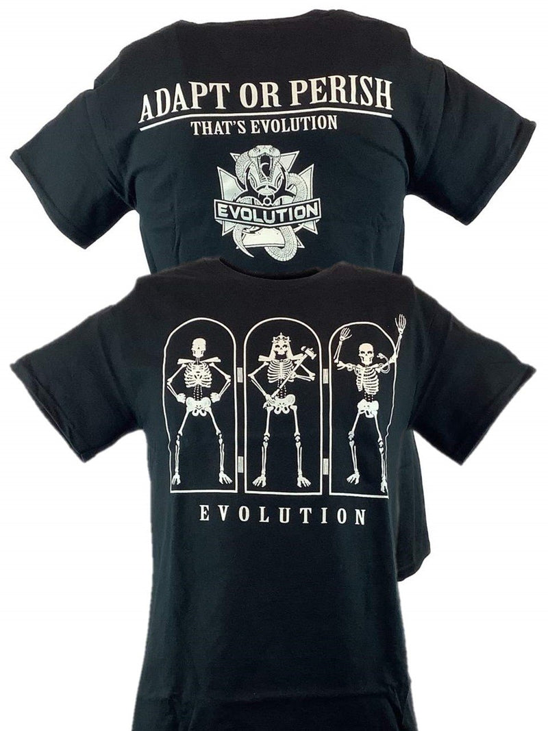 Load image into Gallery viewer, Evolution Adapt or Perish Triple H Randy Orton Mens T-shirt Sports Mem, Cards &amp; Fan Shop &gt; Fan Apparel &amp; Souvenirs &gt; Wrestling by Hybrid Tees | Extreme Wrestling Shirts
