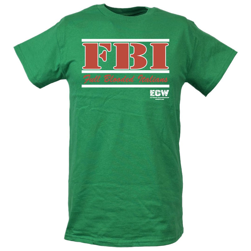 Load image into Gallery viewer, FBI Full Blooded Italian ECW Wrestling T-shirt by ECW | Extreme Wrestling Shirts
