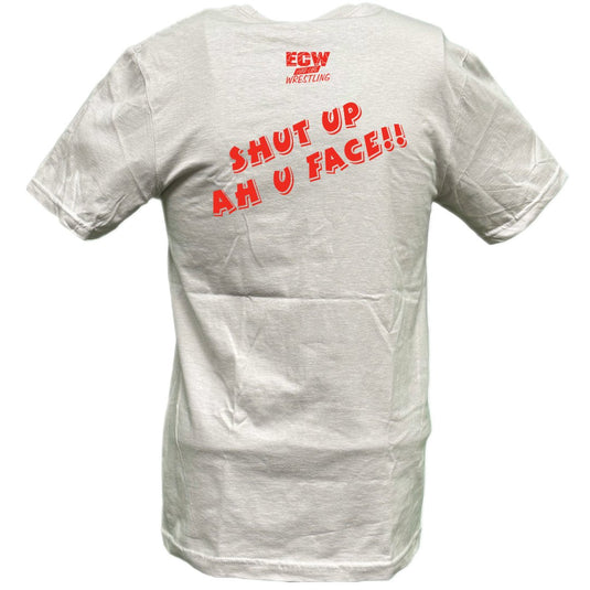 FBI Full Blooded Italian ECW Wrestling White T-shirt by EWS | Extreme Wrestling Shirts