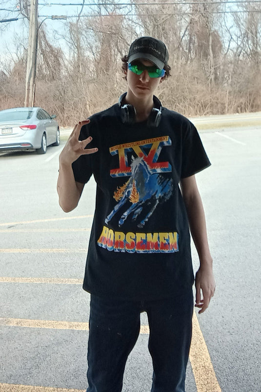 Four IV Horsemen Ric Flair Mens Black T-shirt Sports Mem, Cards & Fan Shop > Fan Apparel & Souvenirs > Wrestling by EWS | Extreme Wrestling Shirts