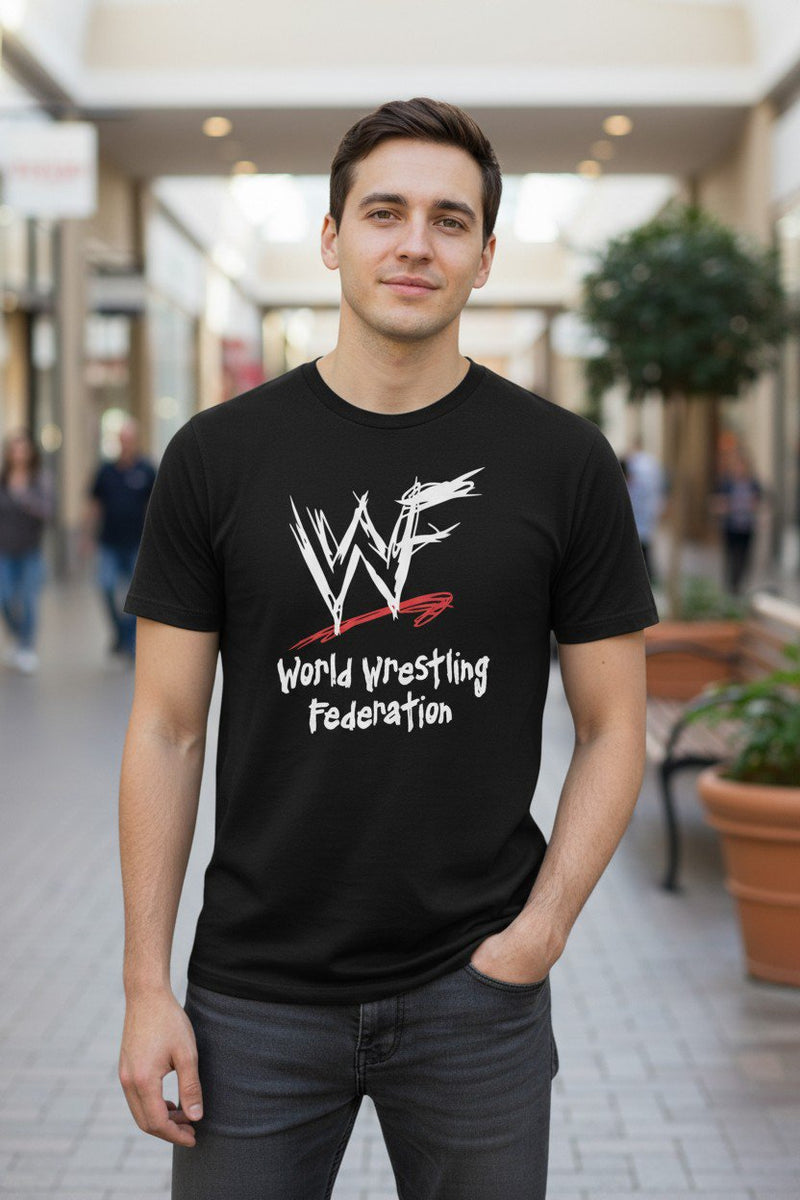 Load image into Gallery viewer, World Wrestling Federation Scratch Logo WWF
