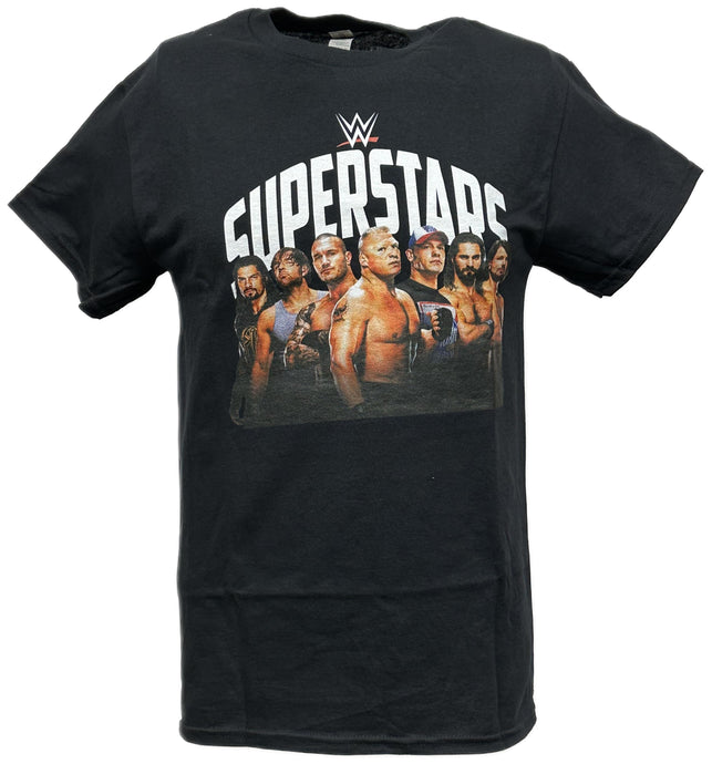 Greats Brock Lesnar Randy Orton Roman Reigns Mens Black T-shirt by EWS | Extreme Wrestling Shirts