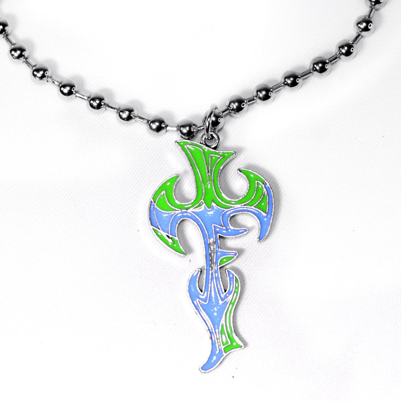 Load image into Gallery viewer, Hardy Boyz Matt Jeff Pendant Necklace with Chain Enigma logo Sports Mem, Cards &amp; Fan Shop &gt; Fan Apparel &amp; Souvenirs &gt; Wrestling by Extreme Wrestling Shirts | Extreme Wrestling Shirts
