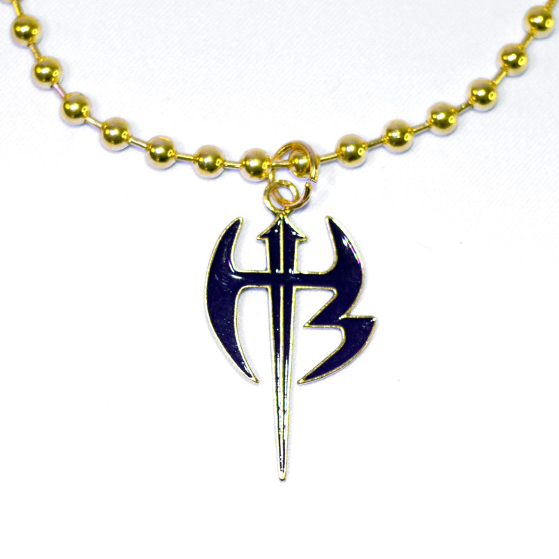 Load image into Gallery viewer, Hardy Boyz Matt Jeff Pendant Necklace with Chain Gold Sports Mem, Cards &amp; Fan Shop &gt; Fan Apparel &amp; Souvenirs &gt; Wrestling by Extreme Wrestling Shirts | Extreme Wrestling Shirts
