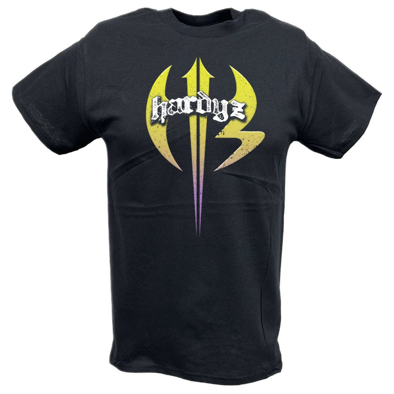 Load image into Gallery viewer, Hardy Boyz Mirror Image Matt Jeff Black T-shirt by EWS | Extreme Wrestling Shirts
