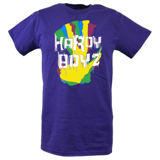HardyBoyz Fear Four Letter Word Purple Matt Jeff T-shirt by EWS | Extreme Wrestling Shirts