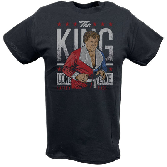 Harley Race The King Pro Wresler T-shirt by EWS | Extreme Wrestling Shirts