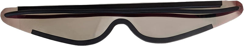 Load image into Gallery viewer, Hitman WWF Logo Pink Bret Hart Wrap Around Shades Sunglasses by EWS | Extreme Wrestling Shirts
