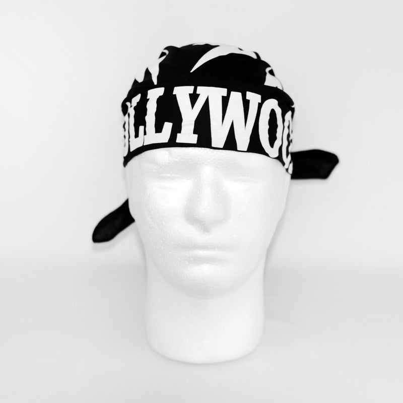 Load image into Gallery viewer, Hollywood Hulk Hogan Black Sparks Bandana Sports Mem, Cards &amp; Fan Shop &gt; Fan Apparel &amp; Souvenirs &gt; Wrestling by WWE | Extreme Wrestling Shirts
