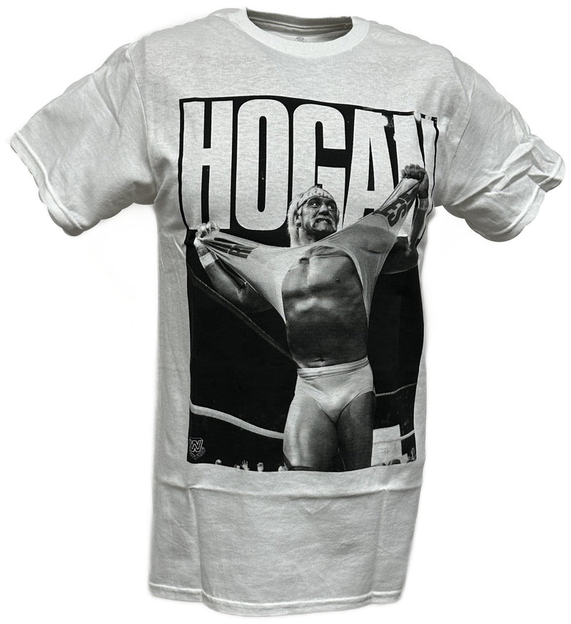 Load image into Gallery viewer, Hulk Hogan Definitive Superstar WWE Mens White T-shirt Sports Mem, Cards &amp; Fan Shop &gt; Fan Apparel &amp; Souvenirs &gt; Wrestling by WWE | Extreme Wrestling Shirts
