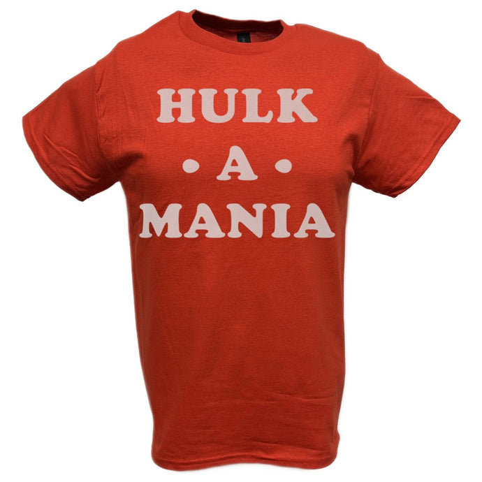 Hulk Hogan Hulk-A-Mania Retro T-shirt by EWS | Extreme Wrestling Shirts