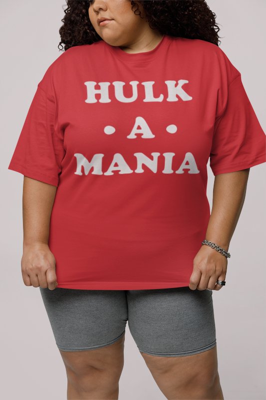 Hulk Hogan Hulk-A-Mania Retro T-shirt by EWS | Extreme Wrestling Shirts