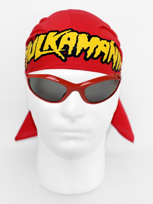 Hulk Hogan Hulkamania Bandana Sunglasses Costume Both Red Sports Mem, Cards & Fan Shop > Fan Apparel & Souvenirs > Wrestling by TNA | Extreme Wrestling Shirts